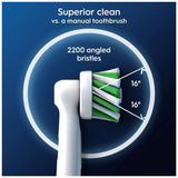 Oral-B Pro CrossAction toothbrush heads 4 pack (British brand)