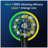 Oral-B Pro Cross Action toothbrush heads 8 pack (British brand)