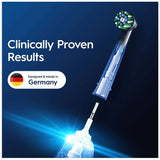 Oral-B Pro Cross Action toothbrush heads 8 pack (British brand)