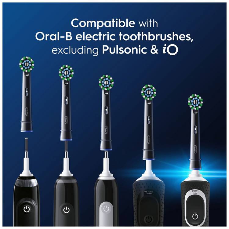 Oral-B Pro Cross Action toothbrush heads 8 pack (British brand)