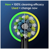 Oral-B Pro Cross Action toothbrush heads 4 pack (British brand)