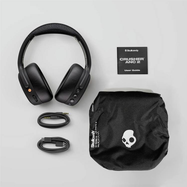 Skullcandy Crusher ANC 2 sensory bass headphones black, UK version