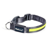 Argos Petface Reflective Flashing Yellow Dog Collar Medium- Buy online at McGrocer