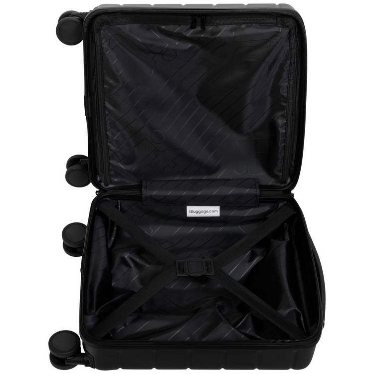 it Luggage underseat cabin suitcase black 25L - British product