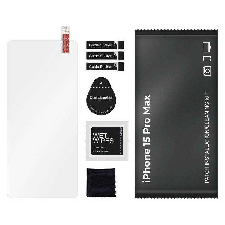 Proporta iPhone 15 Pro Max Glass Screen Protector, UK version