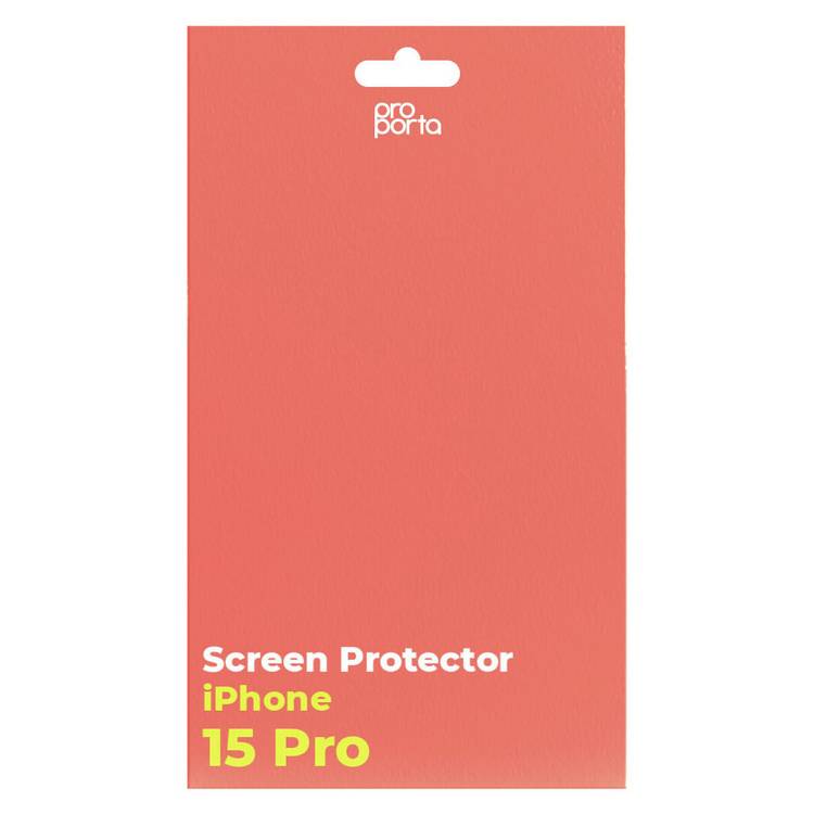 Proporta screen protector for iPhone 15 Pro - British product