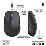 Logitech MX Anywhere 3S wireless mouse, imported from the UK