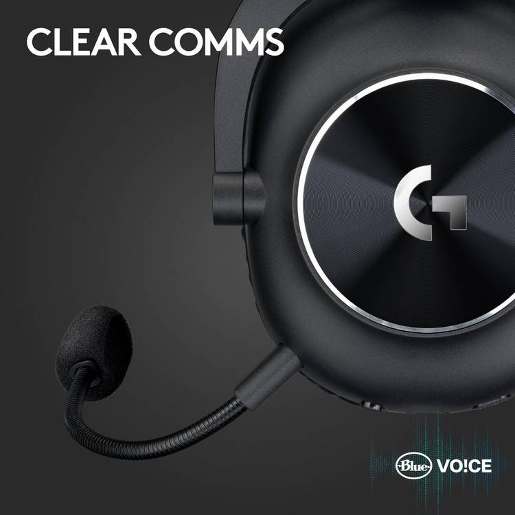 Logitech G PRO X 2 Lightspeed Wireless Gaming Headset, UK version