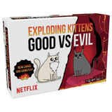 Exploding Kittens Good vs Evil card game - British product