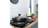 Argos Habitat 28cm Non-Stick Aluminium Saute Pan with Lid- Buy online at McGrocer