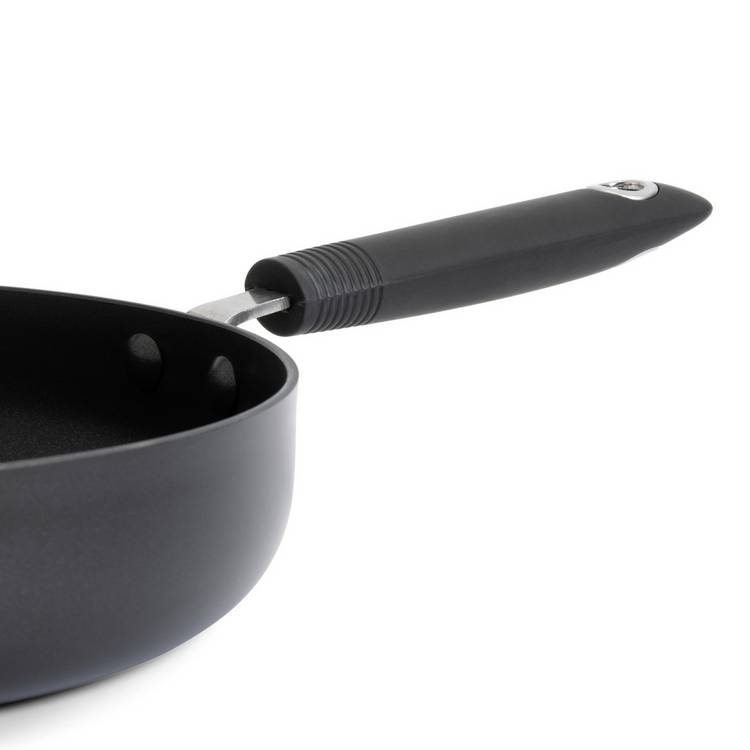 Habitat 28cm non-stick aluminium sauté pan with lid, UK version