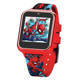 Disney Spider-Man interactive watch with red silicone strap - British product