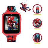 Disney Spider-Man interactive watch with red silicone strap - British product