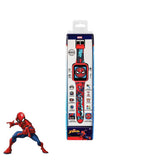 Disney Spider-Man interactive watch with red silicone strap - British product