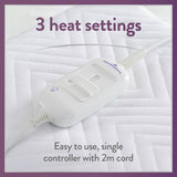 Slumberdown single electric blanket 80x150cm - British product