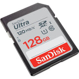 SanDisk Ultra 128GB SDXC memory card (British brand)