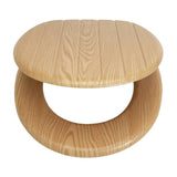 Argos Home moulded wood toilet seat natural finish, UK version