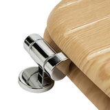 Argos Home moulded wood toilet seat natural finish, UK version