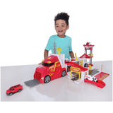 Teamsterz Fire Command Truck playset with die-cast vehicles, imported from the UK