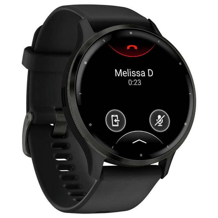 Garmin Venu 3 GPS smart watch Black Slate 45mm, UK version