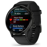Garmin Venu 3 GPS smart watch Black Slate 45mm, UK version