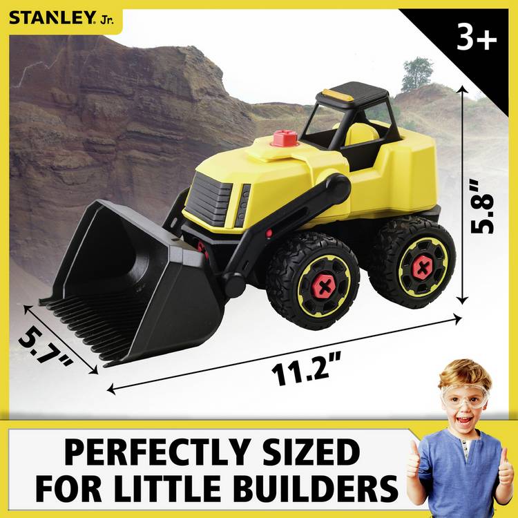 Stanley Jr take apart vehicle with included screwdriver - British product