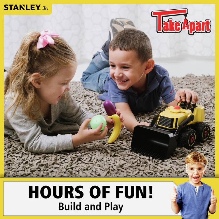 Stanley Jr take apart vehicle with included screwdriver - British product