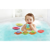 VTech stackable bath toy set with boats and animal cups, UK version