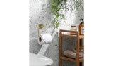 Argos Argos Home Toilet Roll Holder - Brushed Gold- Buy online at McGrocer