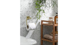 Argos Home toilet roll holder brushed gold (British brand)