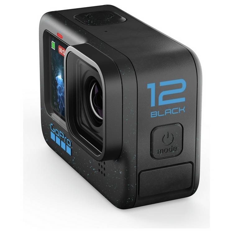 GoPro HERO12 Black action camera (British brand)