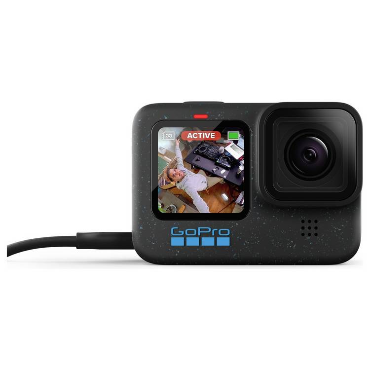 GoPro HERO12 Black action camera (British brand)