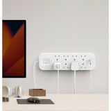 Belkin surge extension lead 8 socket USB 2m, UK version