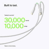 Belkin USB C to USB A braided cable 1m 15W - British product