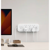 Belkin surge protected extension lead 6 socket USB A and C, UK version