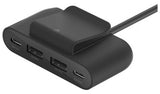 Argos Belkin 4 Port Power Extender Dual USB-C and USB-A 2m Black- Buy online at McGrocer