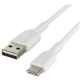 Belkin USB-C to USB-A cable two pack 1m white, UK version