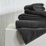 Habitat antimicrobial grey 4-piece towel bale - British product