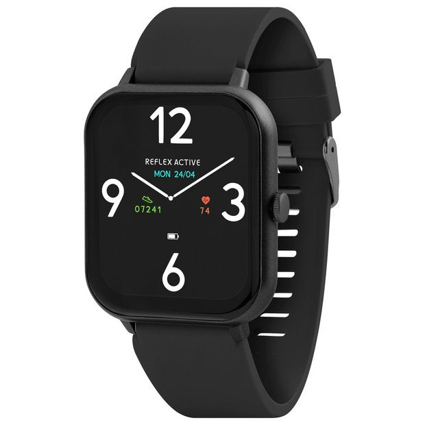 Reflex Nexus Active Black smart watch one size, imported from the UK