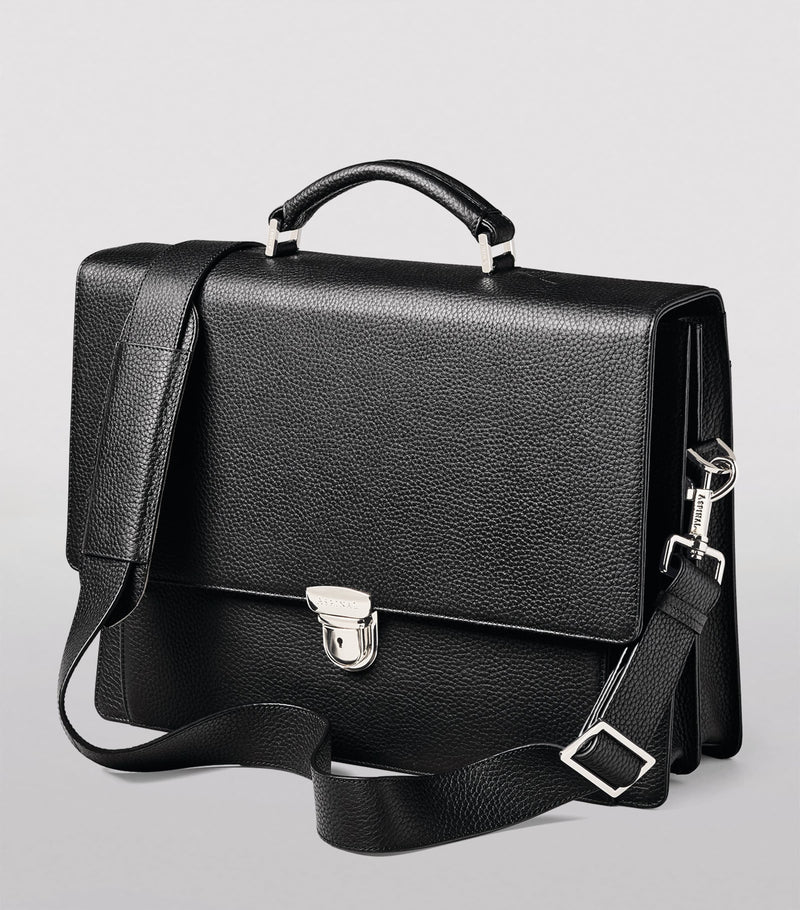 Aspinal of London city laptop briefcase - British product