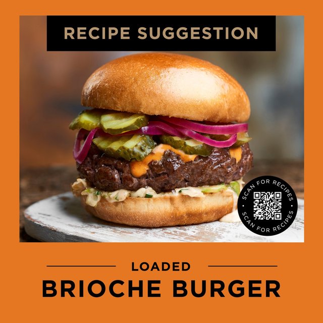 St Pierre 6 Sliced Brioche Buns   6 per pack GOODS M&S