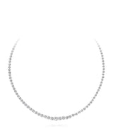 Harrods Graff White Gold and Diamond Classic Necklace, 40cm- Buy online at McGrocer