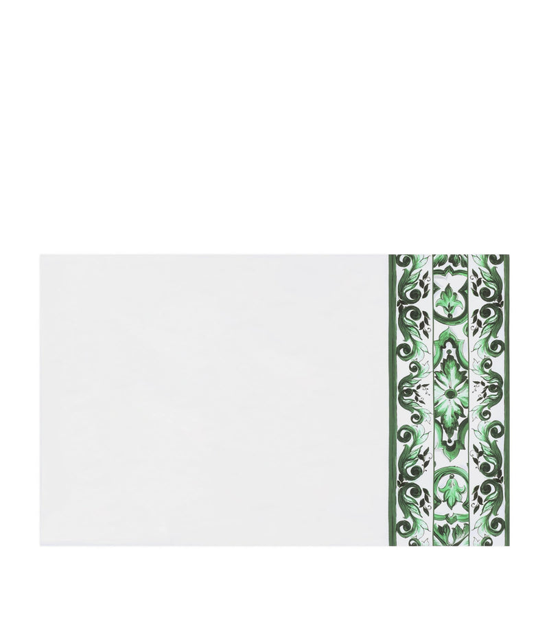 Dolce & Gabbana Majolica print pillowcases 50cm x 80cm - British product