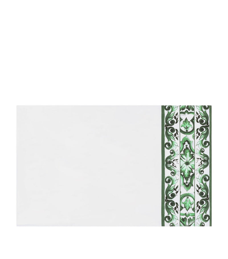 Dolce & Gabbana Majolica print pillowcases 50cm x 80cm - British product