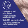 LIVE Platinum Blonde B15 hair dye kit 60ml, imported from the UK