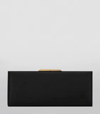Saint Laurent leather clutch bag with chain strap - British product
