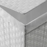 Argos Home white 60 litre laundry bin, imported from the UK