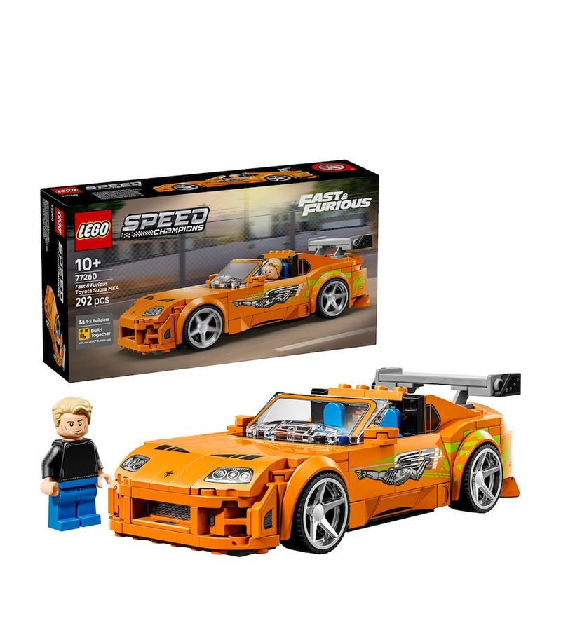 LEGO Speed Champions Toyota Supra MK4 building set - British product
