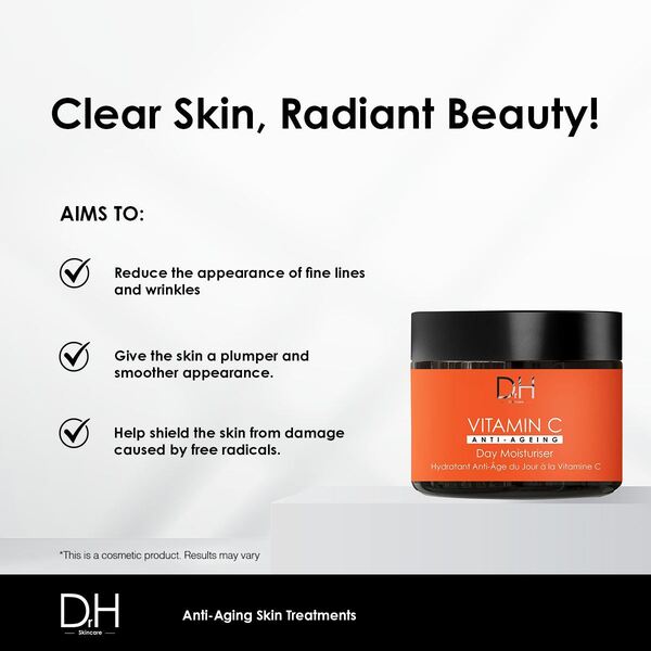 Dr H Vitamin C Anti-Ageing Moisturiser 60ml - British product