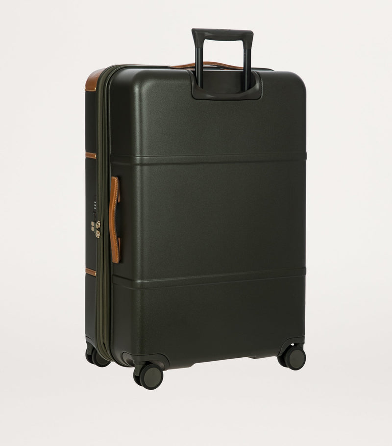 Bric's Bellagio check-in suitcase 76cm with leather trims (British brand)